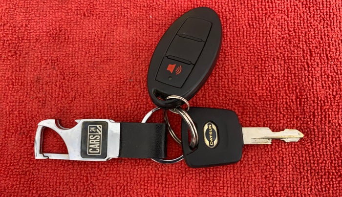 2018 Datsun Redi Go A, Petrol, Manual, 24,492 km, Key Close Up