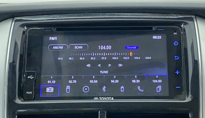 2018 Toyota YARIS G MT, Petrol, Manual, 55,466 km, Infotainment System
