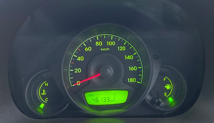 2012 Hyundai Eon D LITE PLUS, Petrol, Manual, 46,187 km, Odometer Image