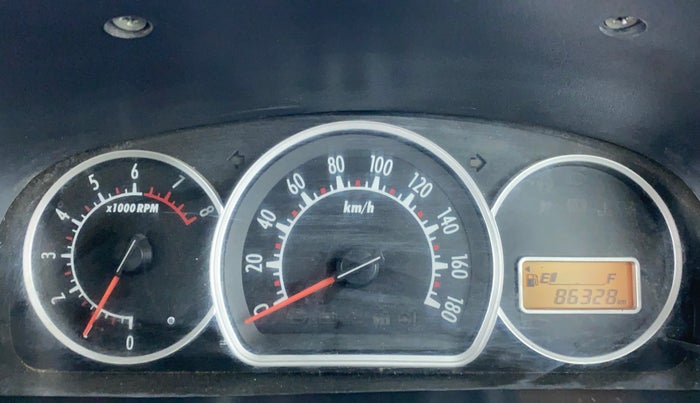 2011 Maruti Alto K10 VXI P, Petrol, Manual, 86,450 km, Odometer Image