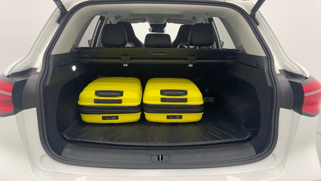 Boot Inside View with Luggage