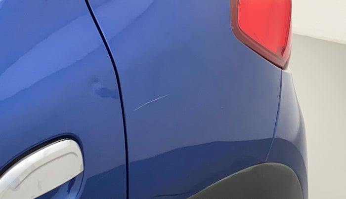 2018 Renault Kwid CLIMBER 1.0 AMT, Petrol, Automatic, 44,368 km, Left quarter panel - Minor scratches