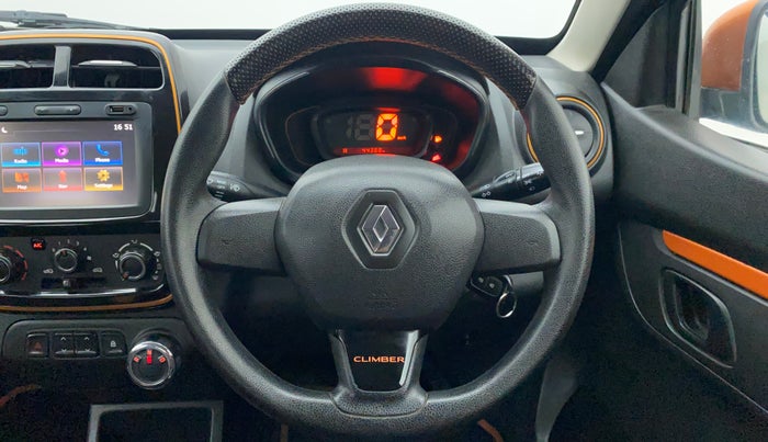 2018 Renault Kwid CLIMBER 1.0 AMT, Petrol, Automatic, 44,368 km, Steering Wheel Close Up