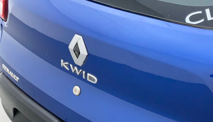 2018 Renault Kwid CLIMBER 1.0 AMT, Petrol, Automatic, 44,368 km, Dicky (Boot door) - Minor scratches