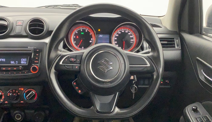 2019 Maruti Swift VXI, Petrol, Manual, 57,265 km, Steering Wheel Close Up
