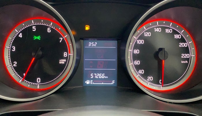 2019 Maruti Swift VXI, Petrol, Manual, 57,265 km, Odometer Image