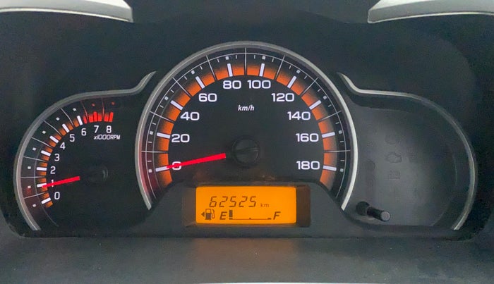 2016 Maruti Alto K10 VXI P, Petrol, Manual, 62,570 km, Odometer Image