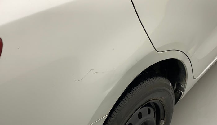 2018 Maruti Dzire VXI AMT, Petrol, Automatic, 45,657 km, Right quarter panel - Minor scratches