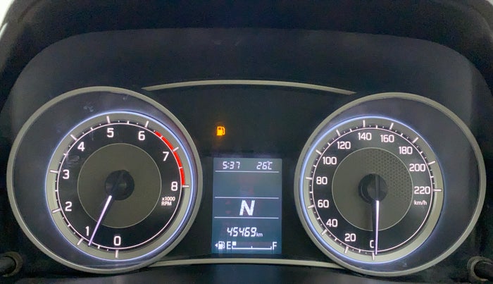 2018 Maruti Dzire VXI AMT, Petrol, Automatic, 45,657 km, Odometer Image