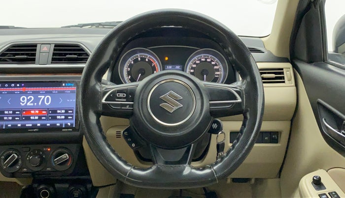 2018 Maruti Dzire VXI AMT, Petrol, Automatic, 45,657 km, Steering Wheel Close Up