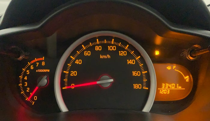 2016 Maruti Celerio ZXI, Petrol, Manual, 33,401 km, Odometer Image