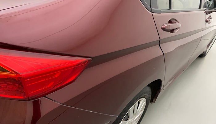 2015 Honda City 1.5L I-VTEC SV CVT, Petrol, Automatic, 70,778 km, Right quarter panel - Minor scratches