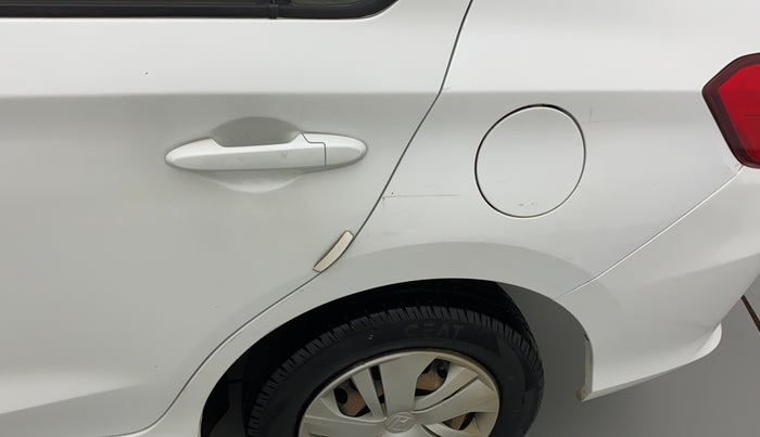 2018 Honda Amaze 1.2L I-VTEC S, Petrol, Manual, 94,868 km, Left quarter panel - Paint has minor damage