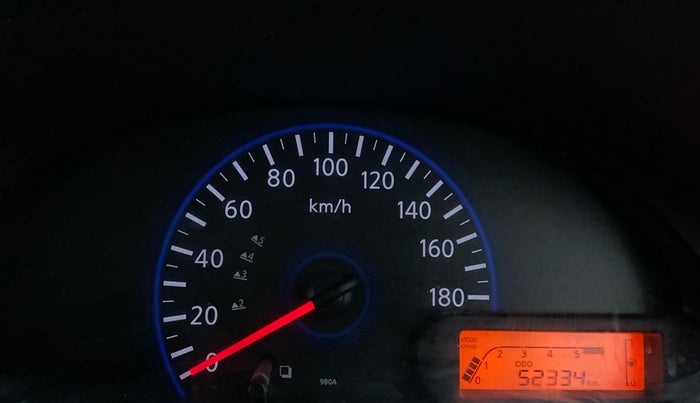2016 Datsun Go Plus T, Petrol, Manual, 52,417 km, Odometer Image