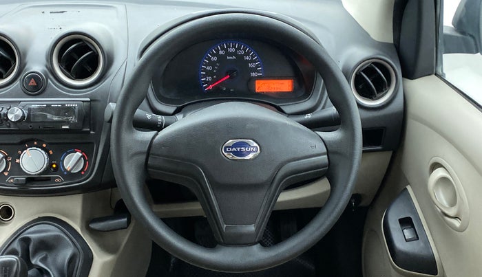 2016 Datsun Go Plus T, Petrol, Manual, 52,417 km, Steering Wheel Close Up