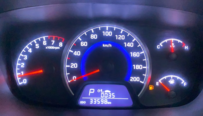 2018 Hyundai Grand i10 SPORTZ AT 1.2 KAPPA VTVT, Petrol, Automatic, 33,598 km, Odometer Image