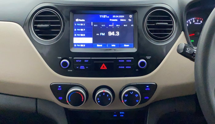 2018 Hyundai Grand i10 SPORTZ AT 1.2 KAPPA VTVT, Petrol, Automatic, 33,598 km, Air Conditioner