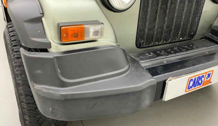 2019 Mahindra Thar CRDE 4X4 AC, Diesel, Manual, 46,258 km, Front bumper - Minor scratches