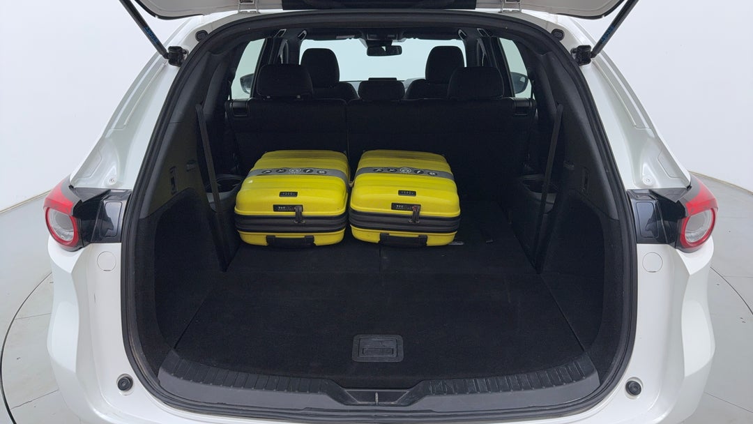 Boot Inside View with Luggage