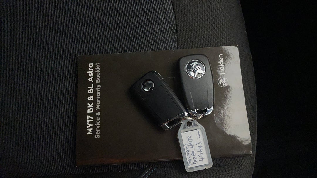 2017 Holden Astra Lt, Automatic, 118504 km, Key Close-up