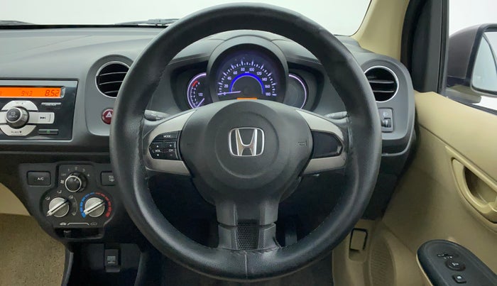 2015 Honda Brio S MT, Petrol, Manual, 66,653 km, Steering Wheel Close Up