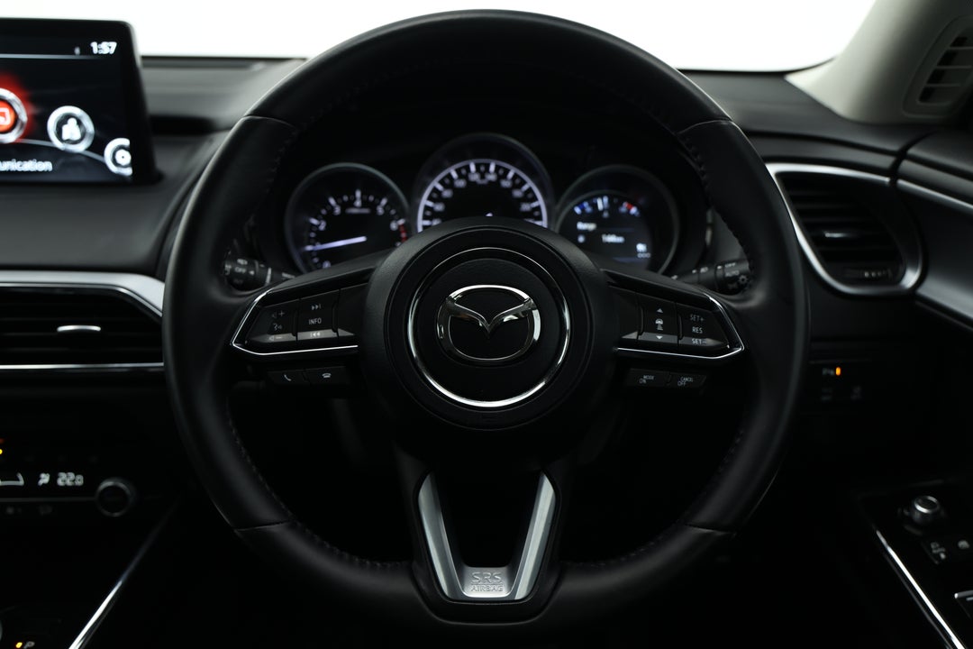 2021 Mazda CX-9 Touring (FWD), Automatic, 40926 km, Steering Wheel Close-up