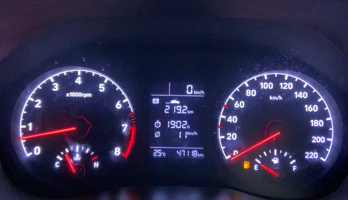2018 Hyundai Verna 1.6 SX VTVT, Petrol, Manual, 47,175 km, Odometer Image