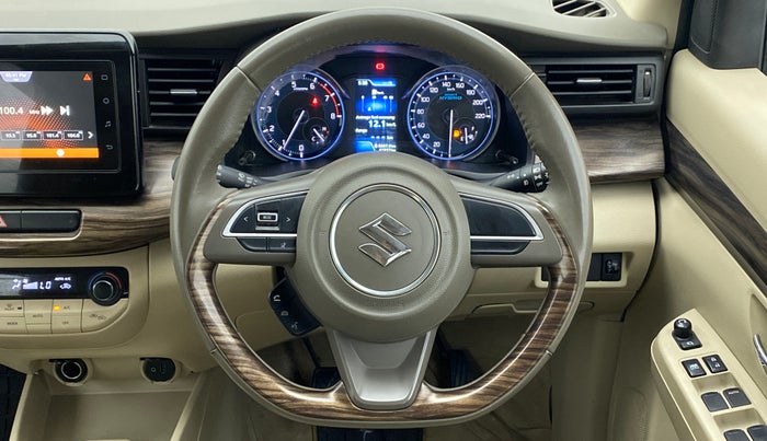 2020 Maruti Ertiga ZXI+ SHVS, Petrol, Manual, 41,857 km, Steering Wheel Close Up