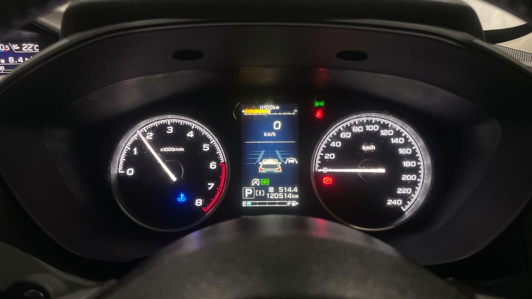 2021 Subaru Forester 2.5i Premium (AWD), Automatic, 120514 km, Odometer View