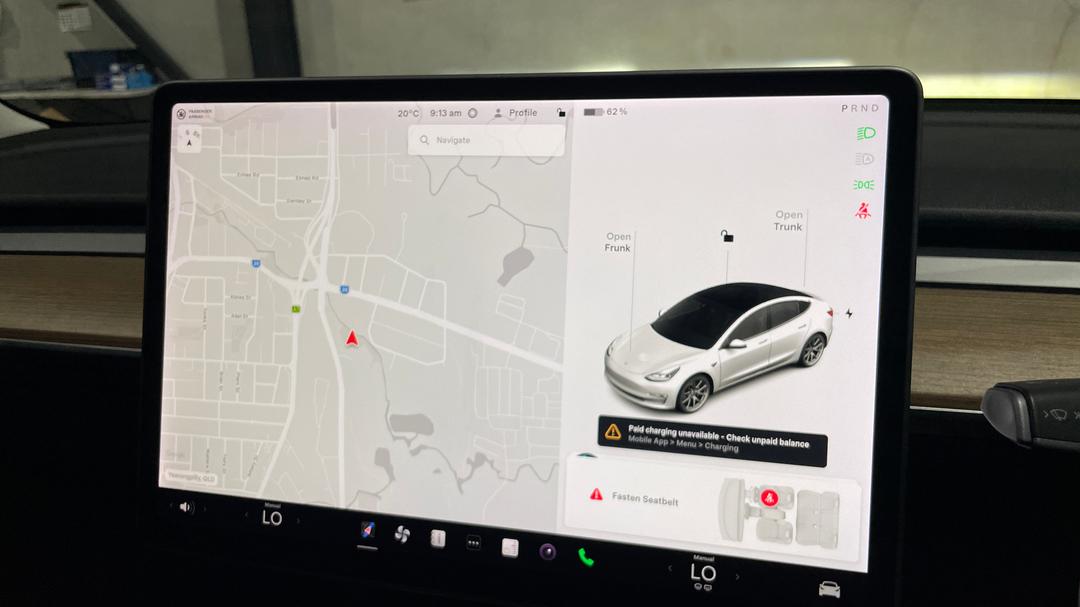 2021 Tesla Model 3 Standard Range Plus RWD, Automatic, 47747 km, Infotainment System