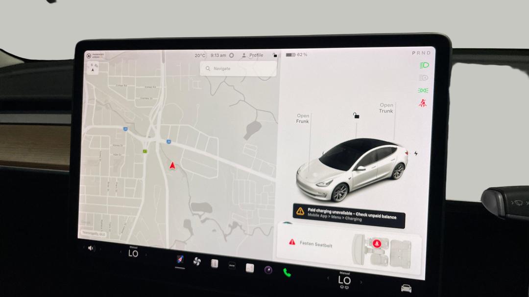 2021 Tesla Model 3 Standard Range Plus RWD, Automatic, 47747 km, Infotainment System