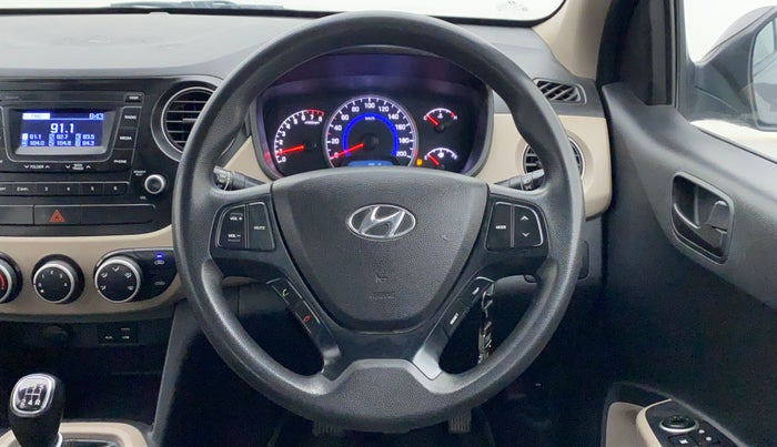 2018 Hyundai Grand i10 MAGNA 1.2 KAPPA VTVT, Petrol, Manual, 55,904 km, Steering Wheel Close Up