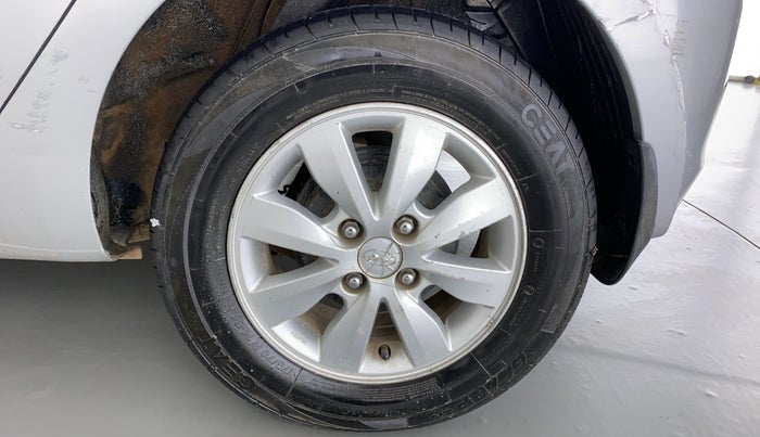 2012 Hyundai i20 SPORTZ 1.2, Petrol, Manual, 55,086 km, Left Rear Wheel