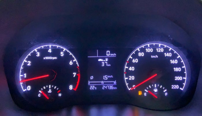 2017 Hyundai Verna 1.6 SX VTVT, Petrol, Manual, 25,013 km, Odometer Image