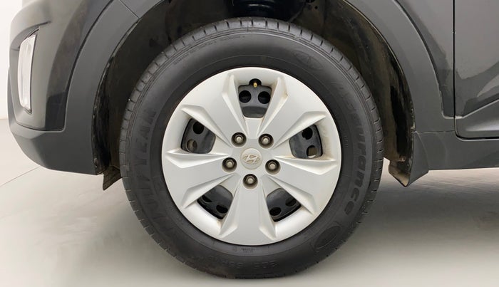 2017 Hyundai Creta E PLUS 1.6 PETROL, Petrol, Manual, 33,957 km, Left Front Wheel