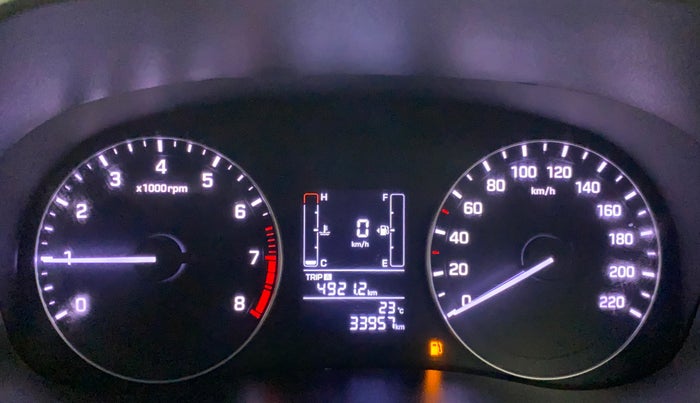 2017 Hyundai Creta E PLUS 1.6 PETROL, Petrol, Manual, 33,957 km, Odometer Image