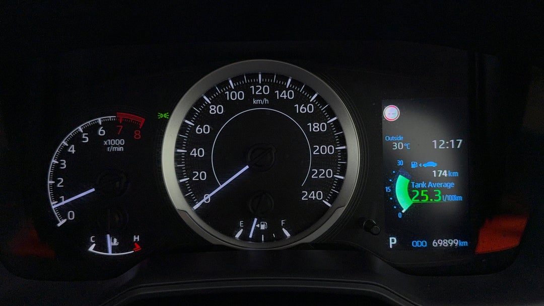 2021 Toyota Corolla Ascent Sport, Automatic, 69899 km, Odometer View