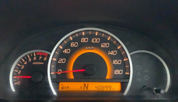 2015 Maruti Wagon R 1.0 VXI AMT, Petrol, Automatic, 41,000 km, Odometer Image