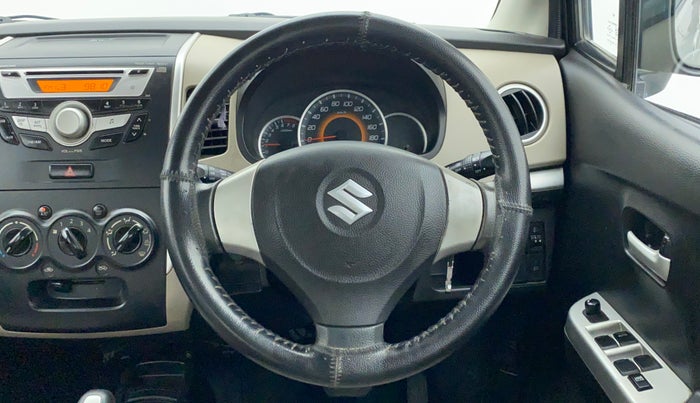 2015 Maruti Wagon R 1.0 VXI AMT, Petrol, Automatic, 41,000 km, Steering Wheel Close Up