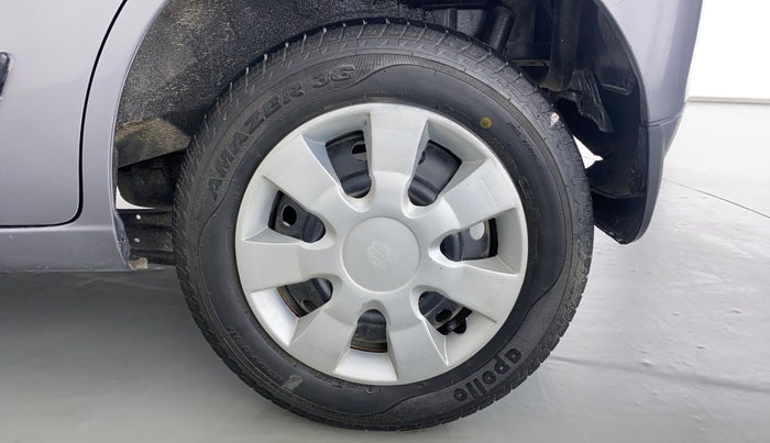 2017 Maruti Wagon R 1.0 LXI, Petrol, Manual, 16,858 km, Left Rear Wheel