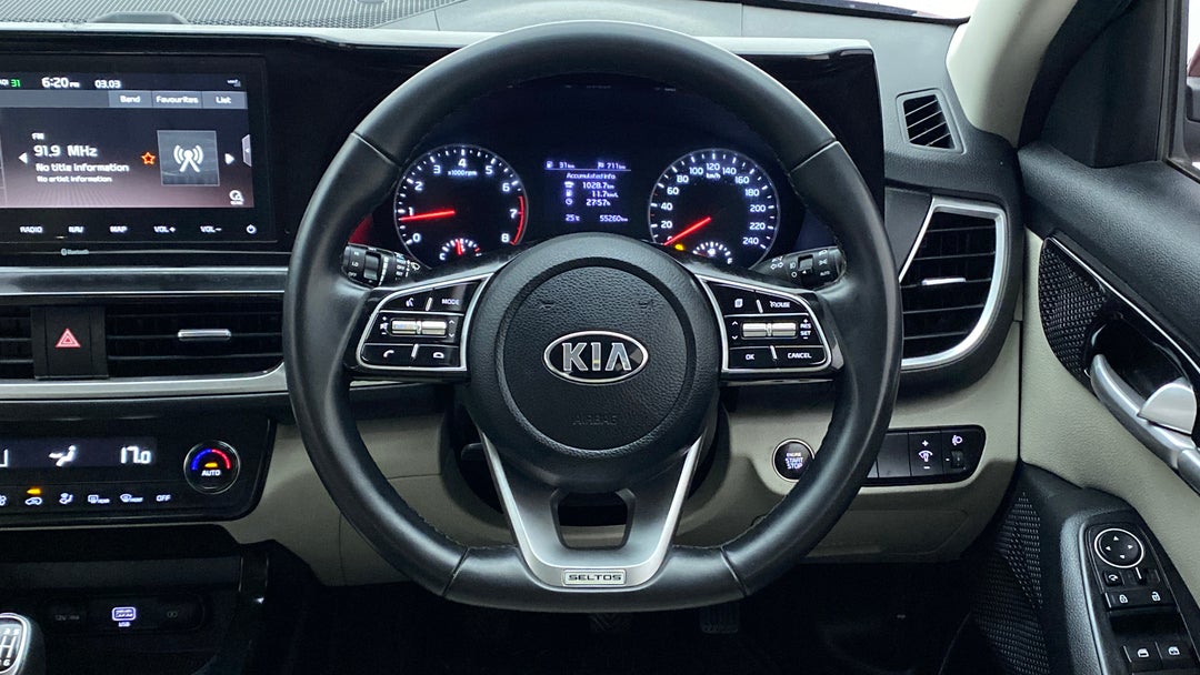 Steering Wheel Close Up