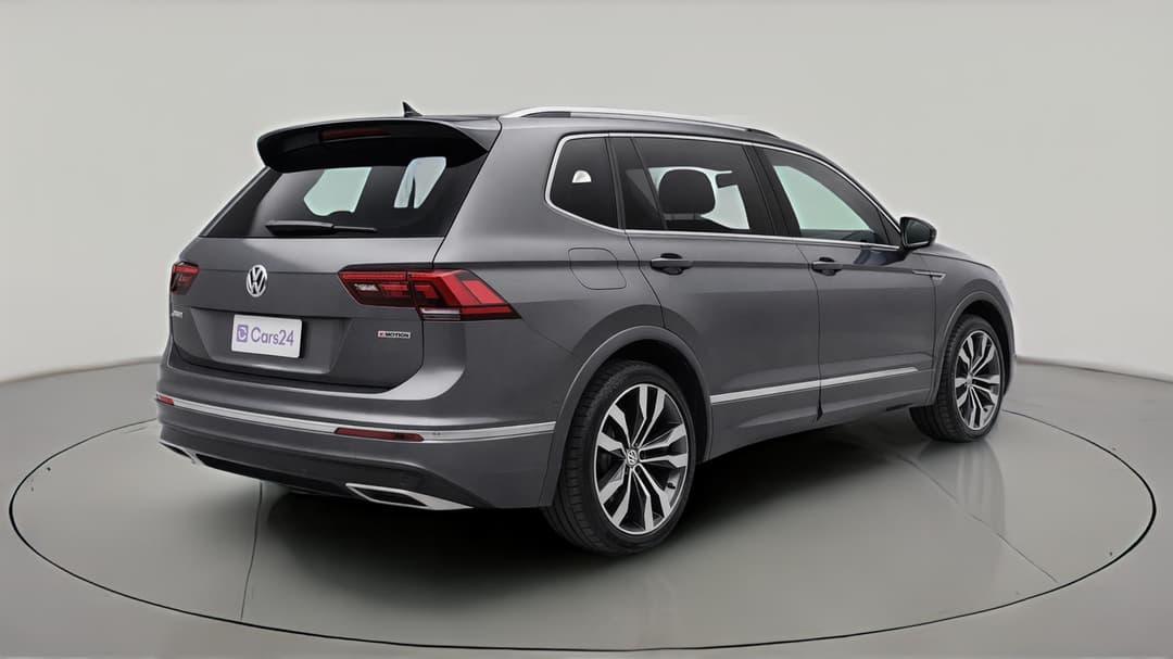 2019 Volkswagen Tiguan Allspace 162 Tsi Highline, Automatic, 79023 km, Right Back Diagonal (45- Degree) View