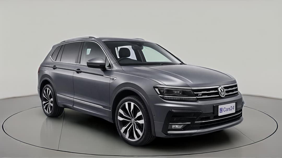 2019 Volkswagen Tiguan Allspace 162 Tsi Highline, Automatic, 79023 km, Right Front Diagonal (45- Degree) View