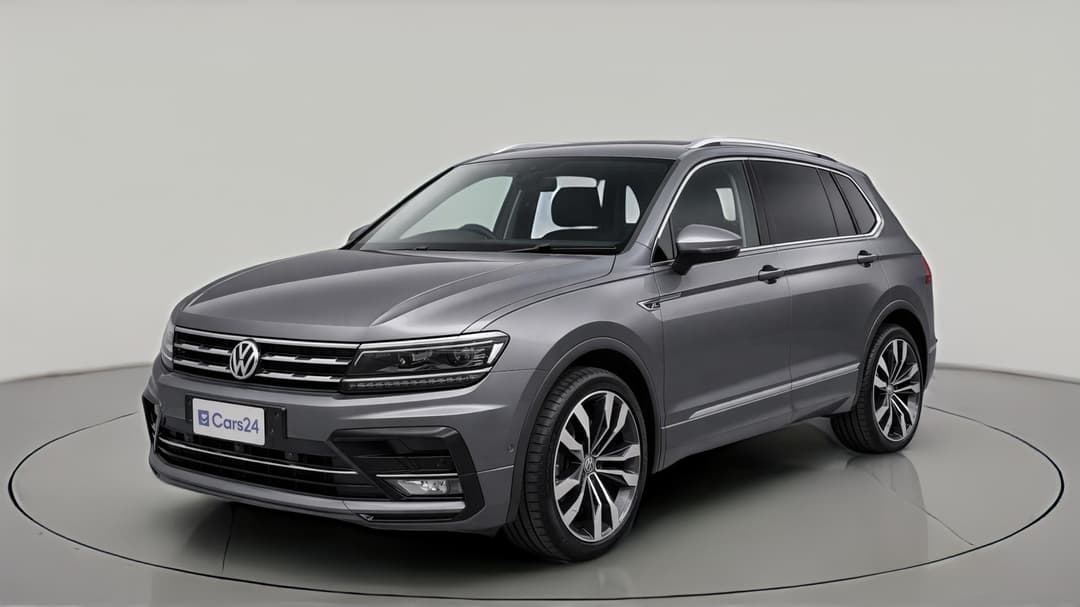 2019 Volkswagen Tiguan Allspace 162 Tsi Highline, Automatic, 79023 km, Left Front Diagonal (45- Degree) View