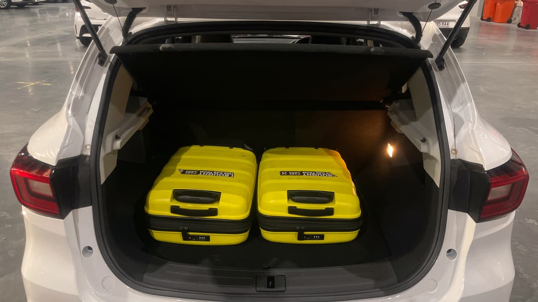 2022 MG ZS Excite, Automatic, 24000 km, Boot Inside View with Luggage