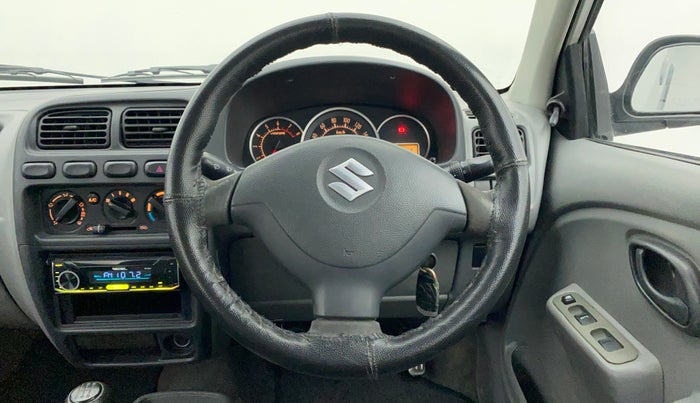 2014 Maruti Alto K10 VXI P, Petrol, Manual, 70,553 km, Steering Wheel Close Up