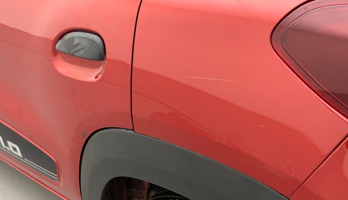 2022 Renault Kwid RXT 1.0 AMT, Petrol, Automatic, 16,209 km, Left quarter panel - Minor scratches