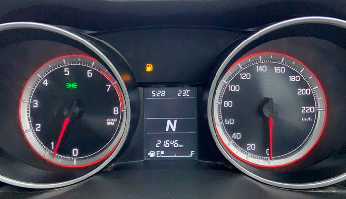 2019 Maruti Swift ZXI (AMT), Petrol, Automatic, 22,201 km, Odometer View