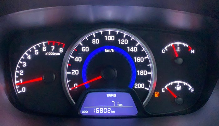 2018 Hyundai Grand i10 SPORTZ 1.2 KAPPA VTVT, Petrol, Manual, 16,913 km, Odometer Image