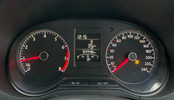 2016 Volkswagen Ameo HIGHLINE1.2L, Petrol, Manual, 54,504 km, Odometer Image